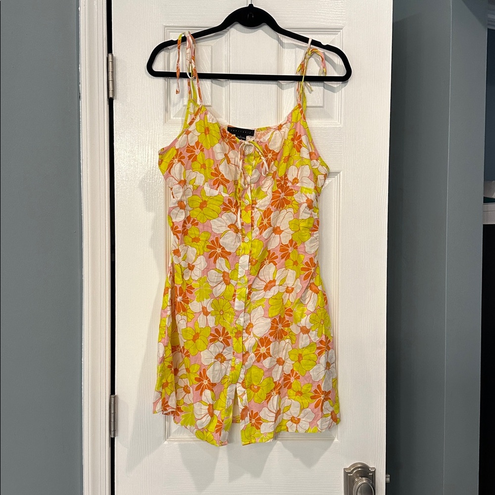 Floral Button-Down Dress